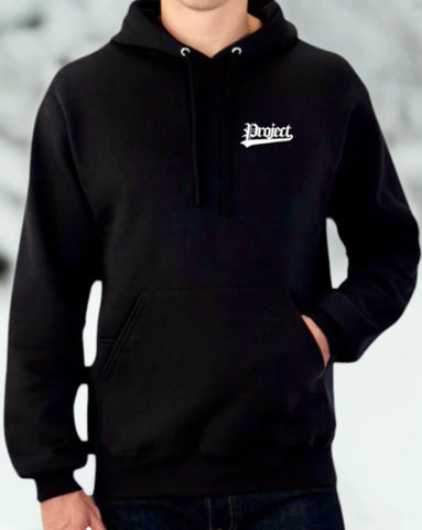 Black Project Hoodie (Embroidered)